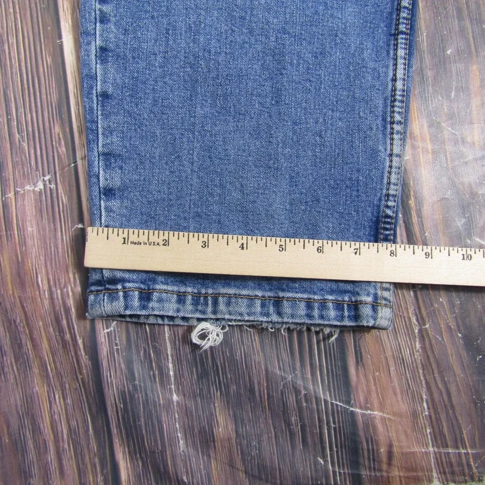 Levi's Jeans Mens 550 30W 29L Blue Wash Relaxed Straight Regular Fit Stretch